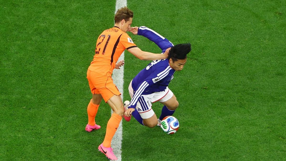 Belanda vs Jepang: Kamada Selamatkan Samurai Blue di Menit Akhir, Seri 2-2